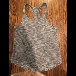 Lululemon Size 10 Ruched Back Racerback Tank